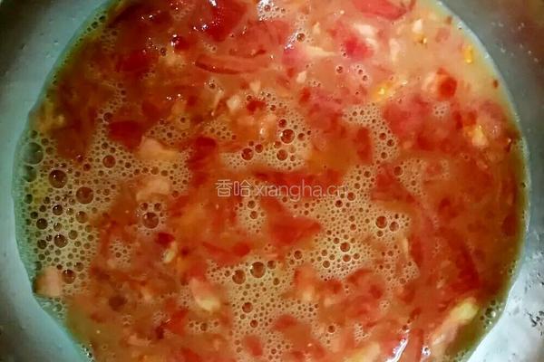 西红柿厚蛋烧的做法图解4