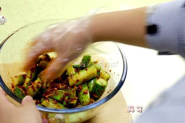 黄瓜韭菜泡菜的做法图解10
