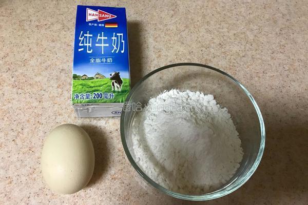 鸡蛋网饼卷的做法图解1