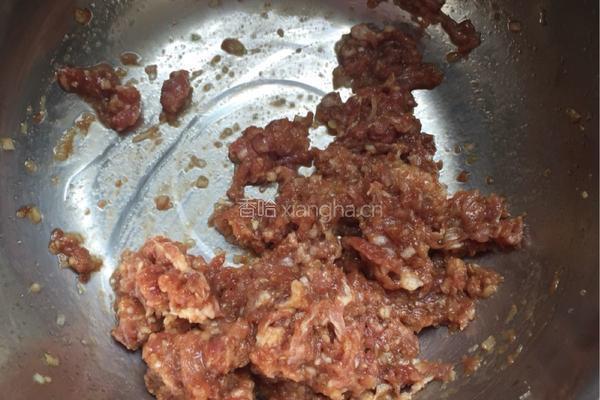 猪肉白菜什锦包的做法图解9