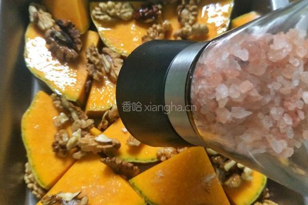 核桃烤南瓜的做法图解6