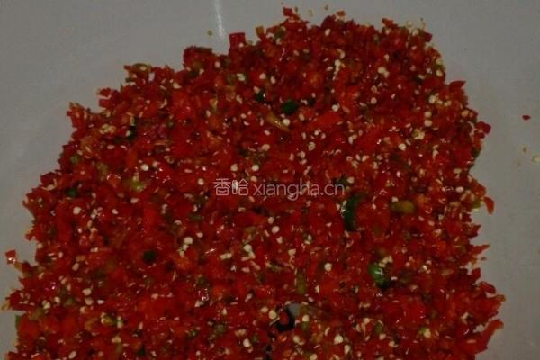 自制辣椒酱的做法图解3