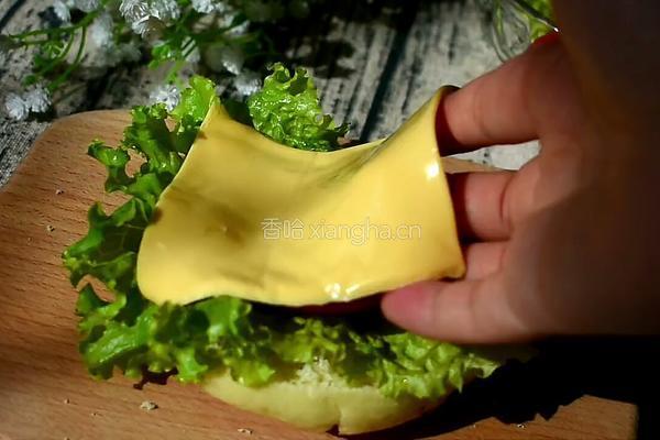 鸡腿汉堡的做法图解21
