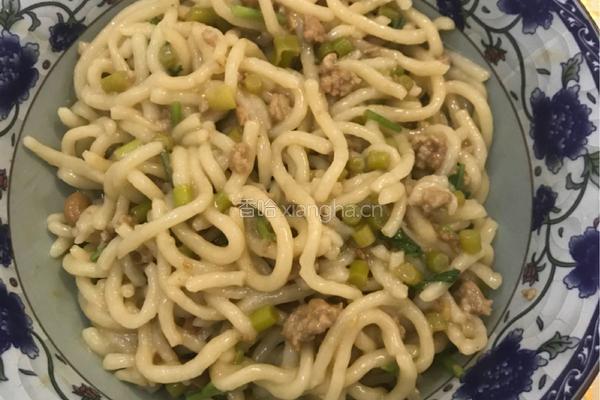 肉沫杂酱面「山西」的做法图解9