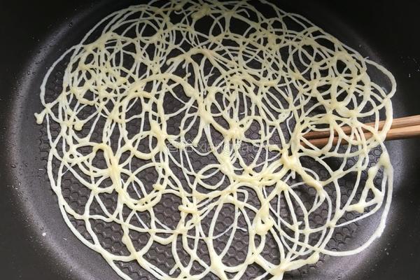 鸟巢薄饼的做法图解8