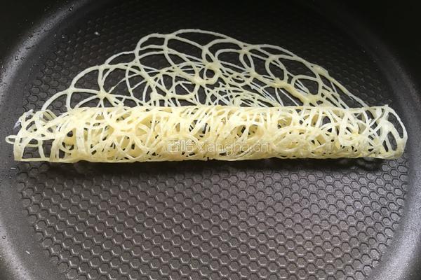 鸟巢薄饼的做法图解11