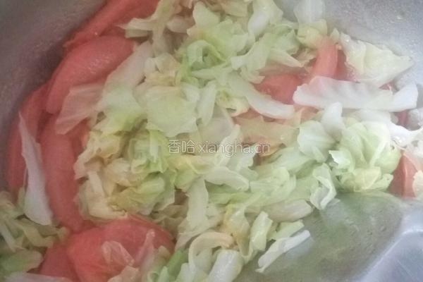 大头菜炒西红柿的做法图解7