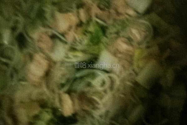 白菜粉条炖五花肉的做法图解6