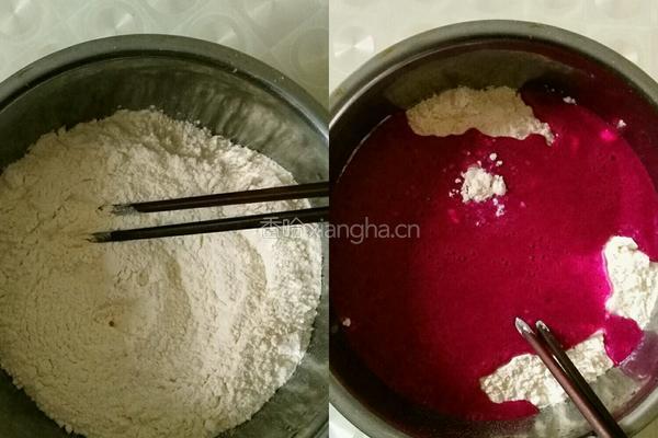 彩色水饺的做法图解2
