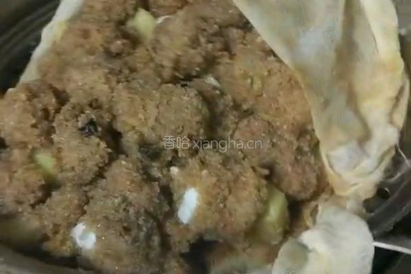 粉蒸土豆排骨的做法图解8