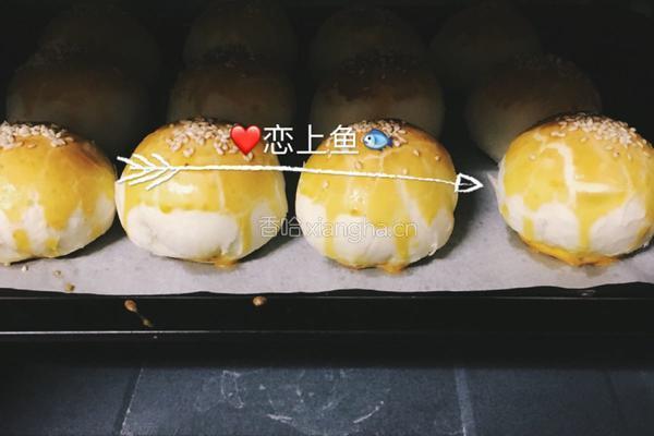 麻薯蛋黄酥的做法图解16