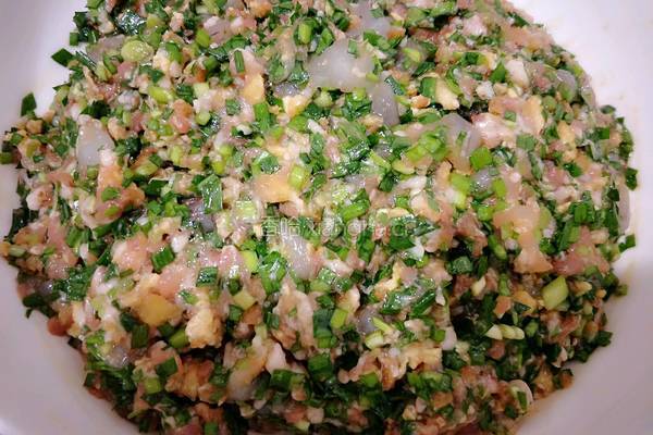 韭菜虾仁饺子的做法图解12