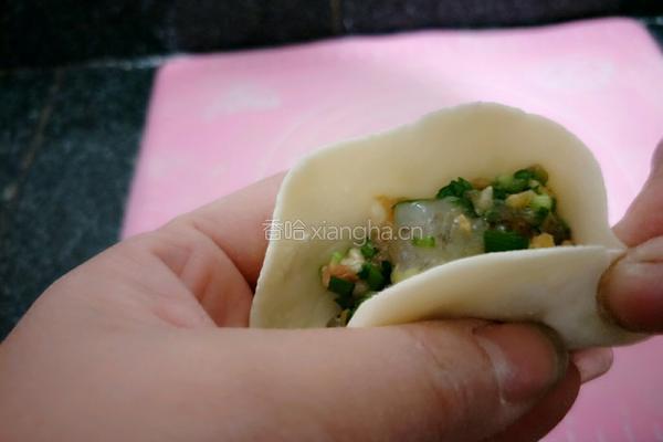 韭菜虾仁饺子的做法图解19