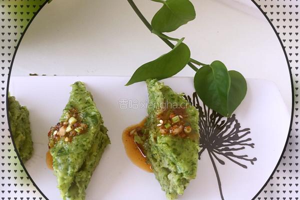 芹菜团子的做法图解4