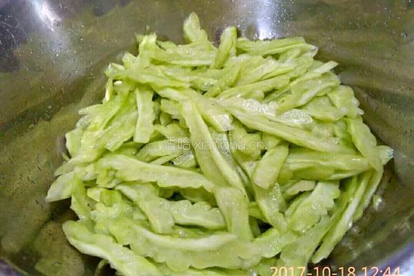 清炒苦瓜的做法图解7