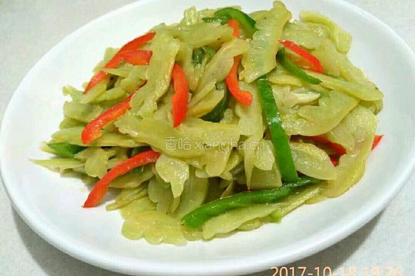 清炒苦瓜的做法图解16