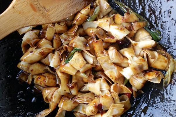 麻辣干豆腐的做法图解5