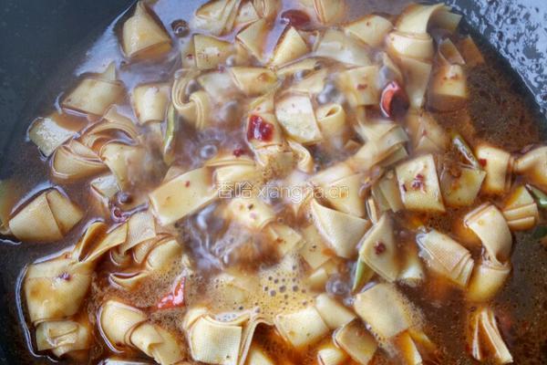 麻辣干豆腐的做法图解6