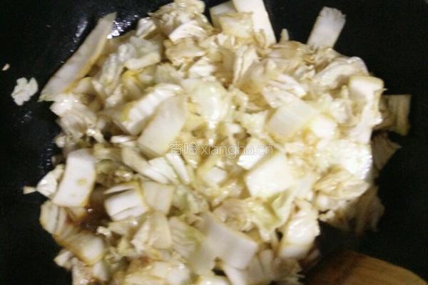 白菜炖粉条的做法图解6