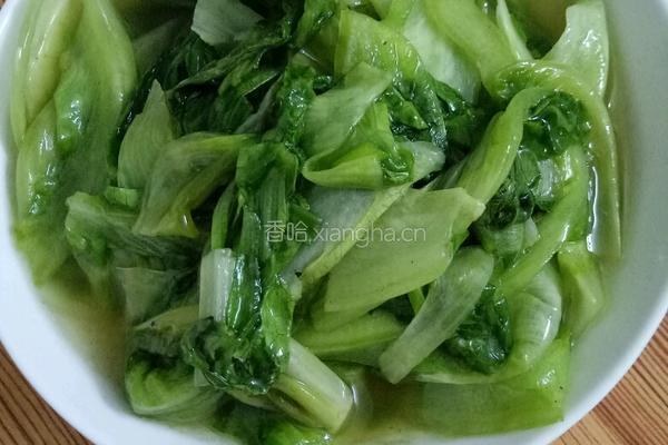 素炒生菜的做法图解4