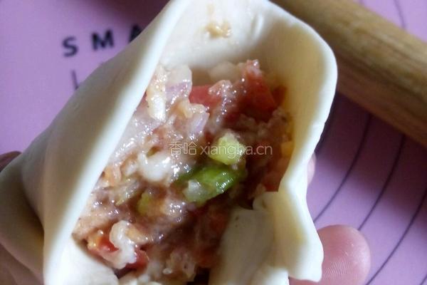 胡萝卜肉馅饼的做法图解10