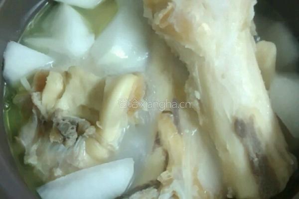 牛骨白萝卜高汤的做法图解11