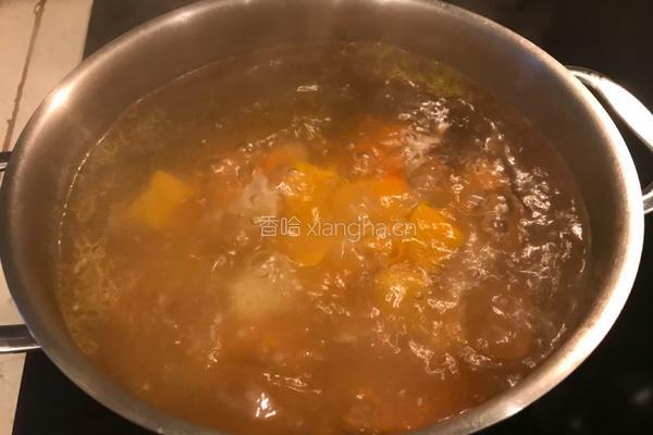 咖喱冬南瓜汤 （Butternut Squash）的做法图解9