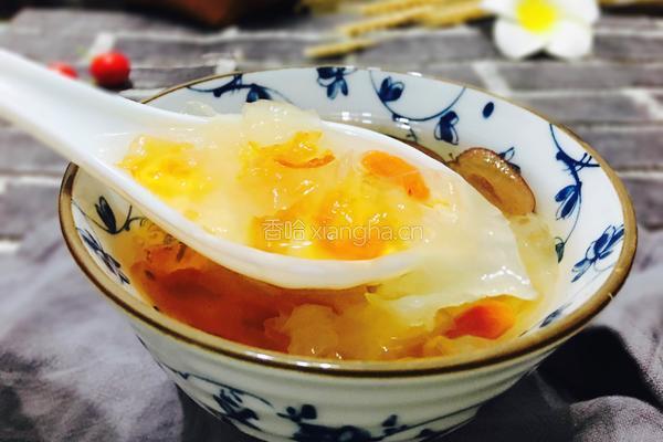 桃胶银耳羹的做法图解10