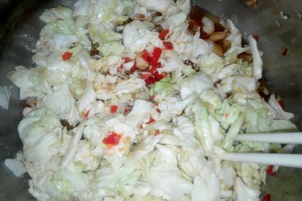酸辣牛心菜制作法的做法图解5