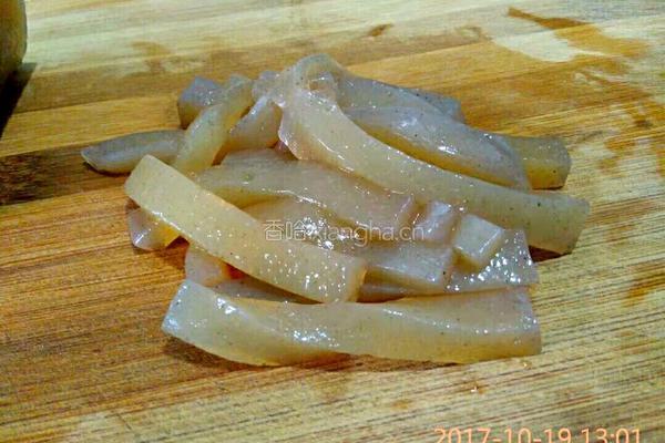 酸辣魔芋的做法图解4