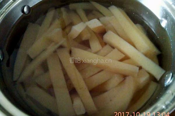 酸辣魔芋的做法图解5