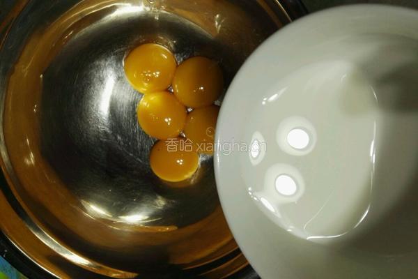 青汁蛋糕的做法图解5