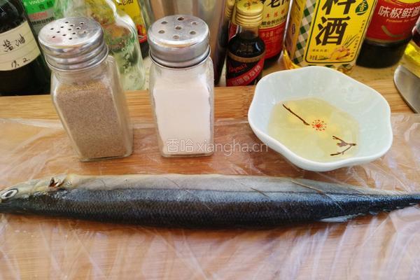 烤秋刀鱼的做法图解5
