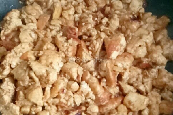 大酱炒豆腐的做法图解5
