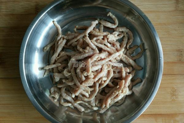 京酱肉丝的做法图解3