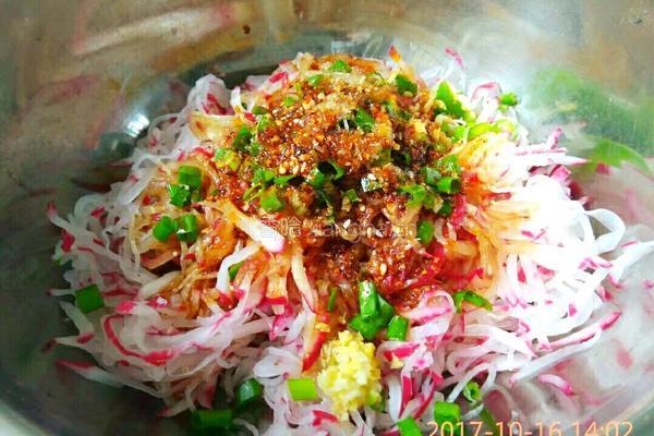 凉拌萝卜丝的做法图解8