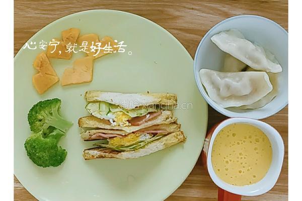 鸡蛋三明治的做法图解9