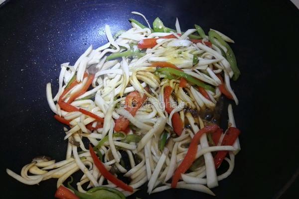 爆炒杏鲍菇的做法图解6
