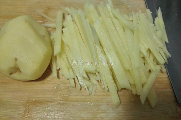 爆炒土豆丝的做法图解2