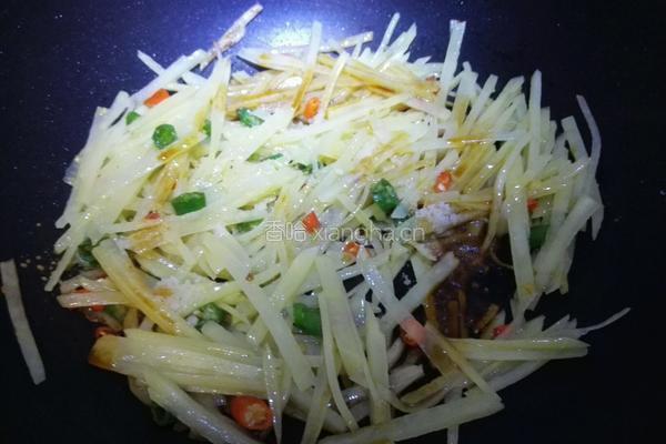 爆炒土豆丝的做法图解6