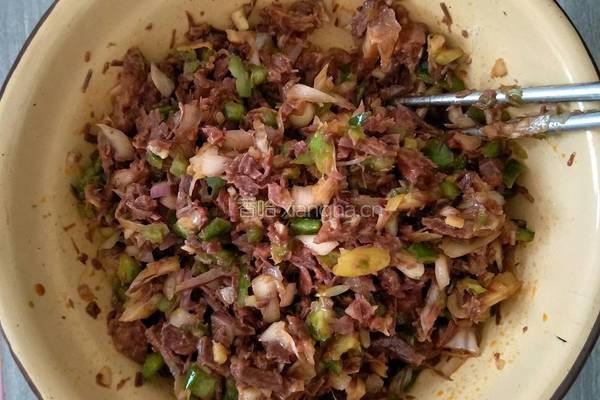 驴肉饼的做法图解5