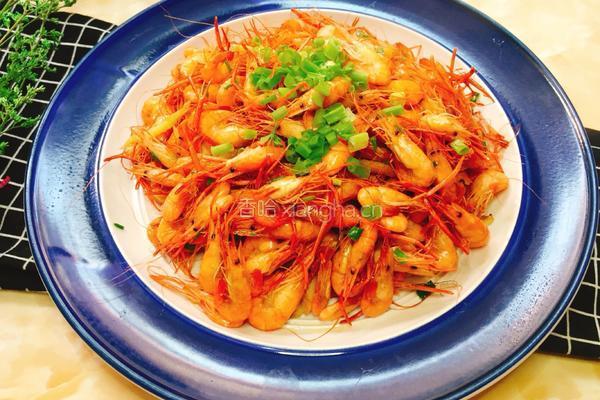 爆炒河虾的做法图解1