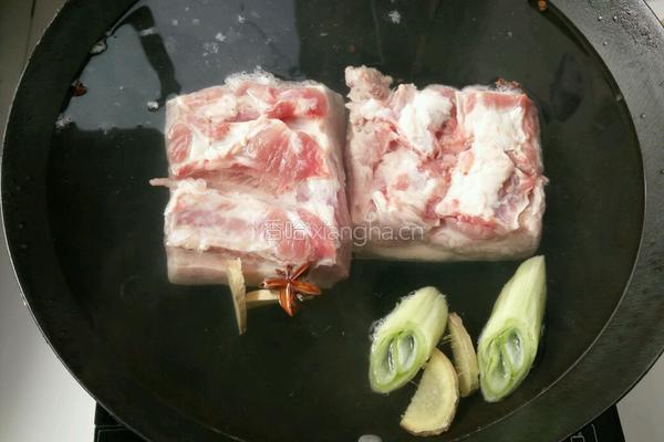 花椒扣肉的做法图解2