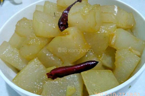 素烧冬瓜的做法图解12