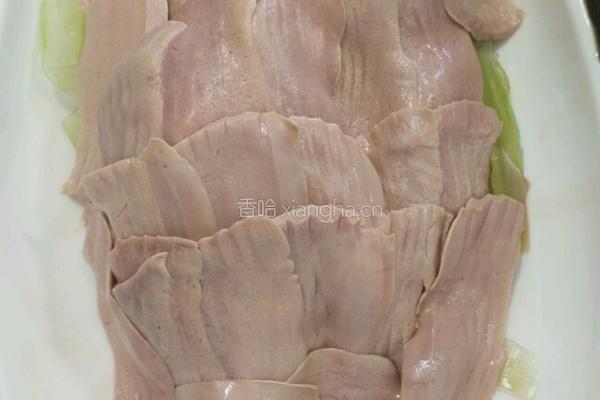 椒麻腰片的做法图解3