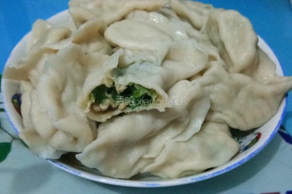 香菜肉饺子的做法图解6