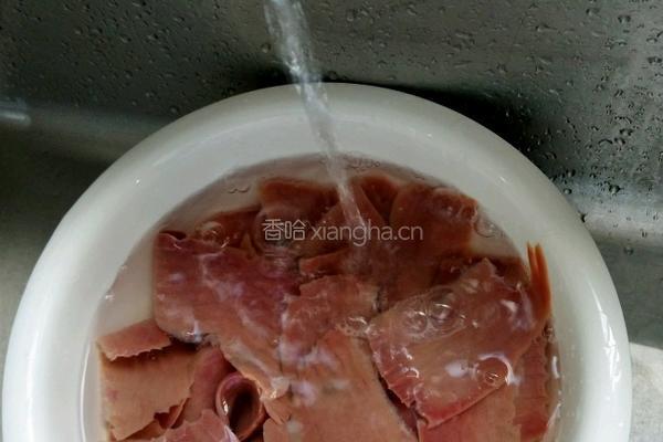 椒麻腰片的做法图解1