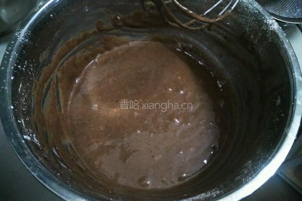 可可奶油卷蛋糕的做法图解1