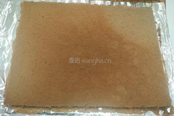 可可奶油卷蛋糕的做法图解6