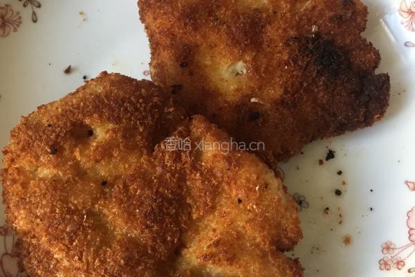 自制香辣鸡排堡的做法图解2
